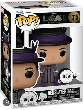 New Funko POP! & Buddy Marvel Loki Season 2 Renslayer with Miss Minutes (1893)